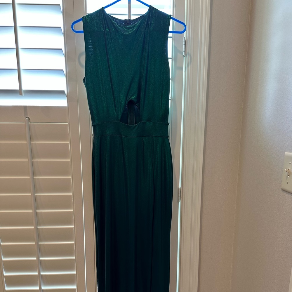 Green formal dress